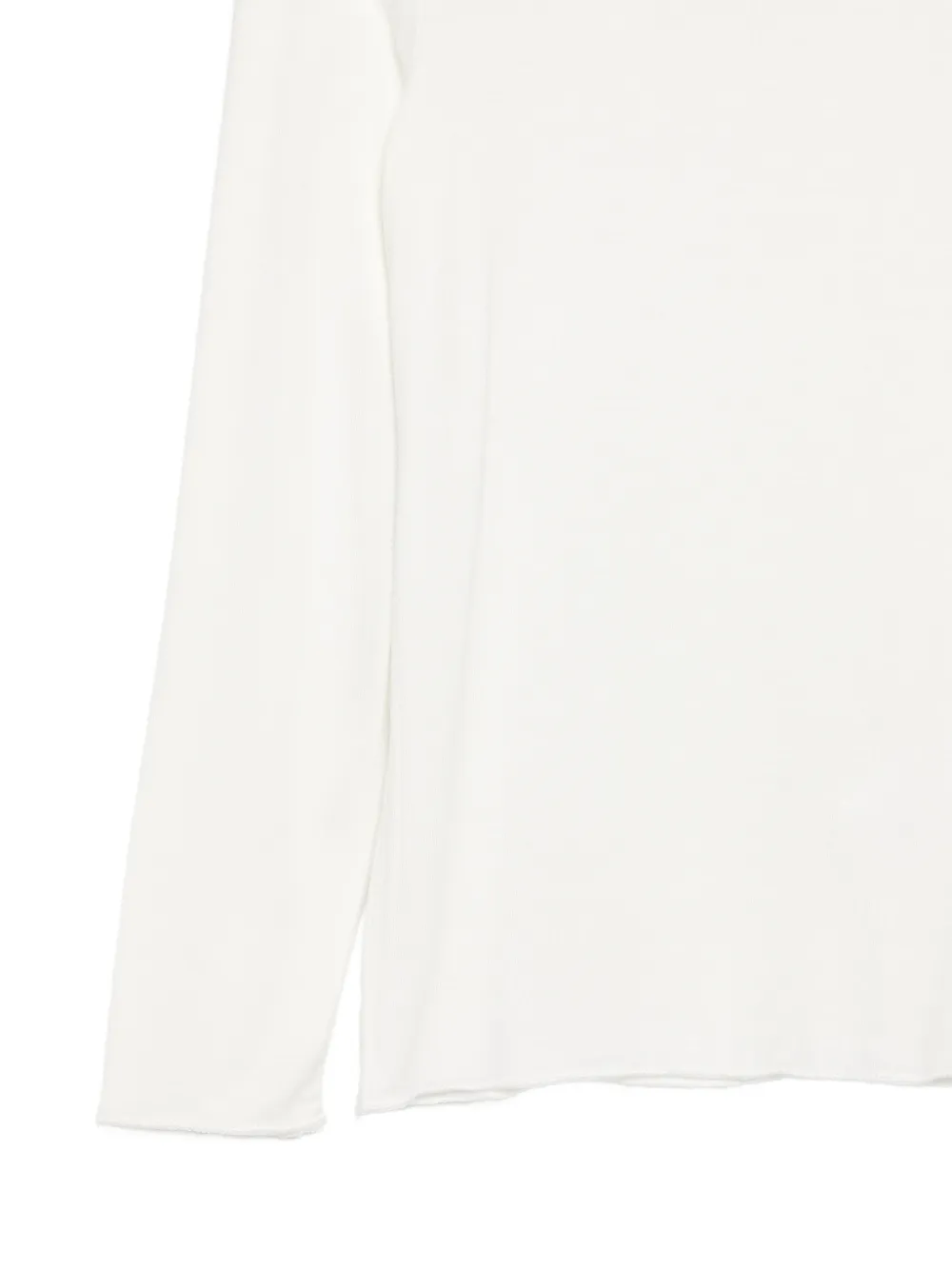 Douuod Kids T-shirt met lange mouwen en col Wit