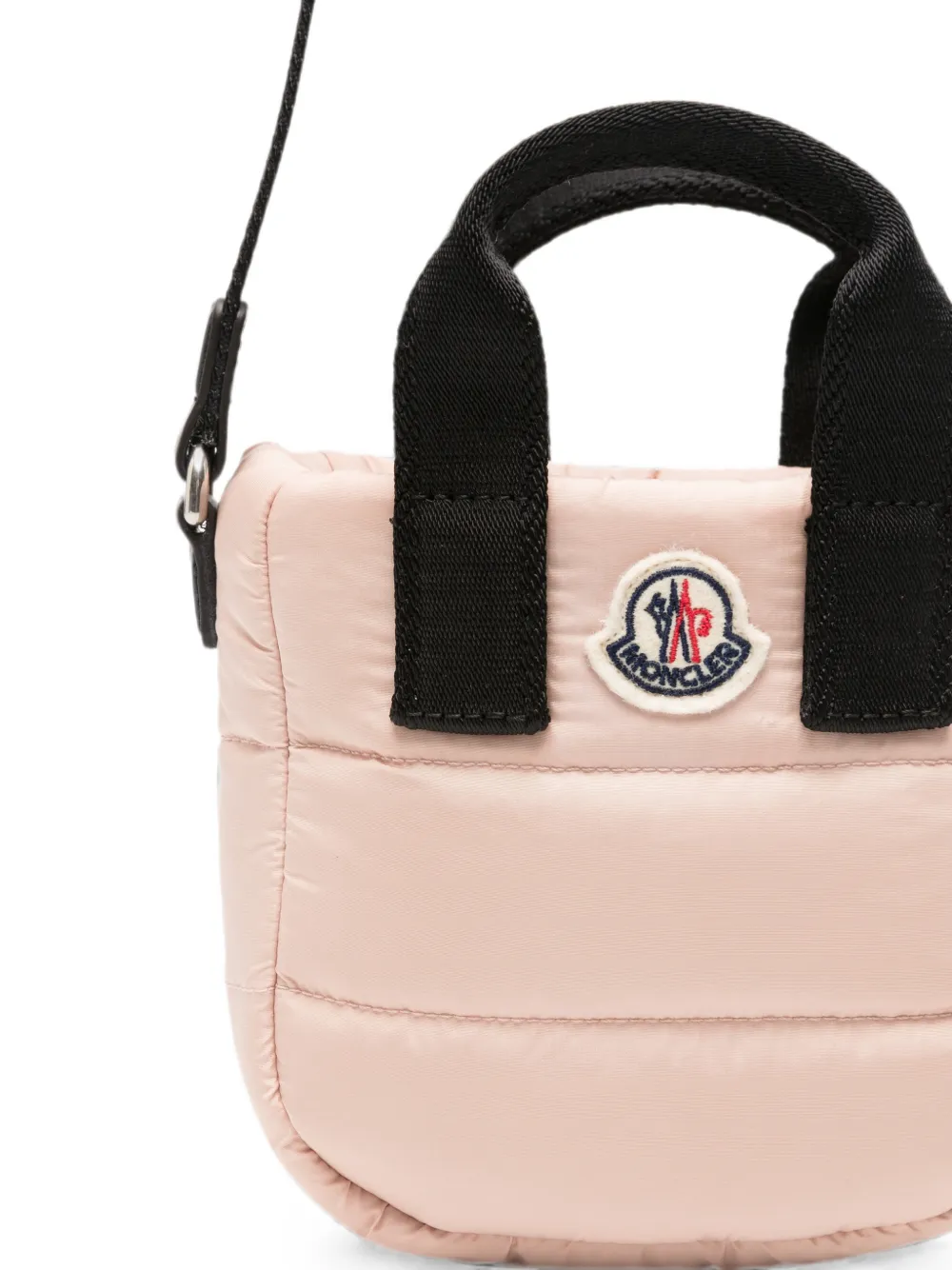 Moncler Enfant Baby Caradoc gewatteerde shopper Roze