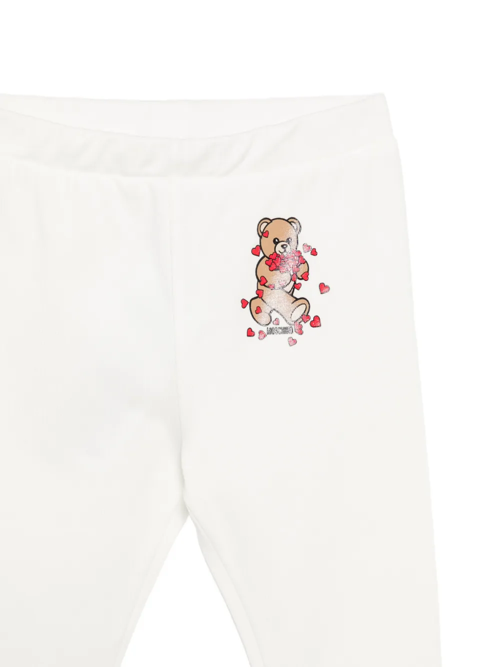 Moschino Kids Teddy Bear romperset met ruches Roze