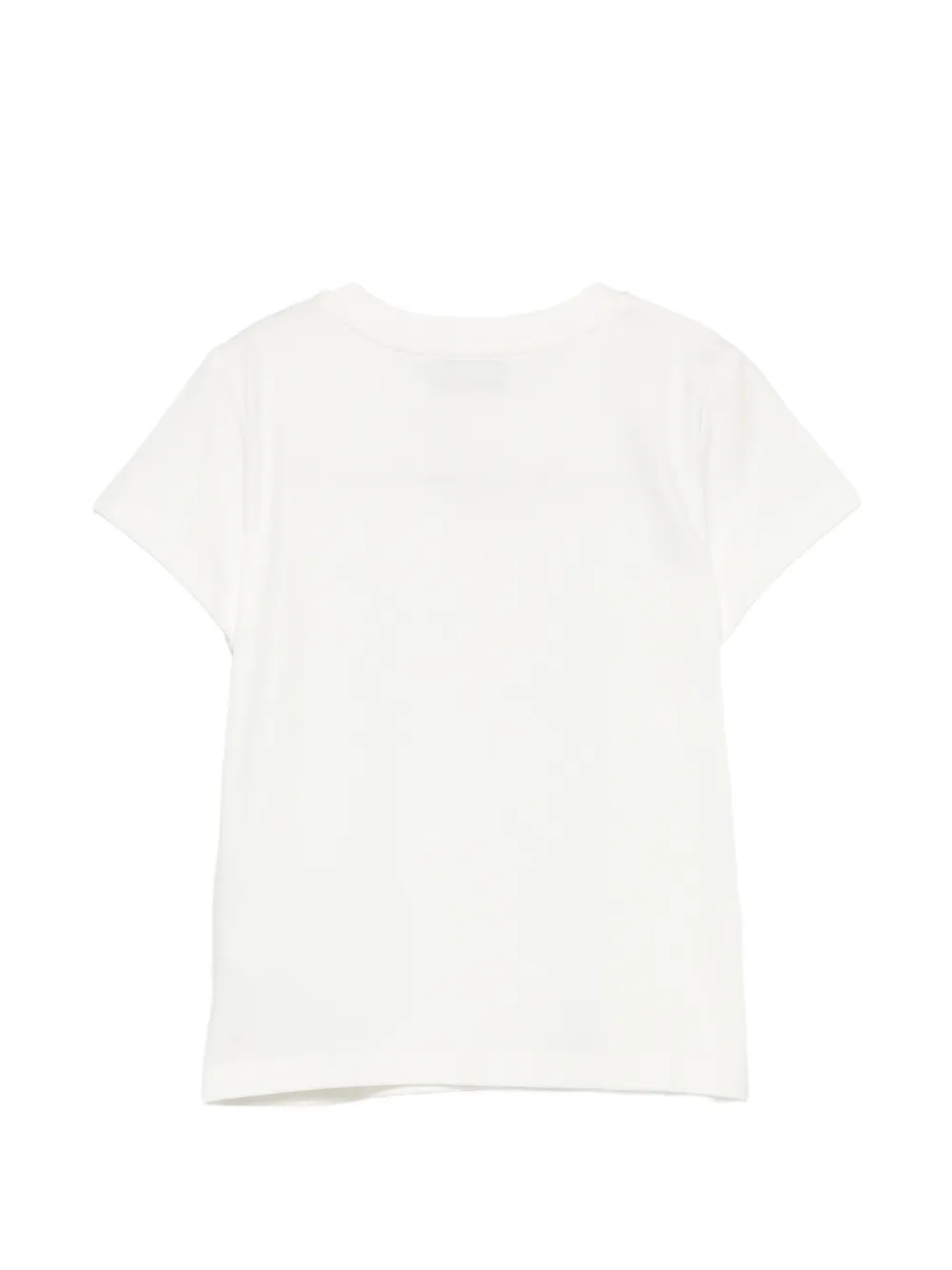 Moschino Kids Teddy Bear katoenen T-shirt met hart-print Wit