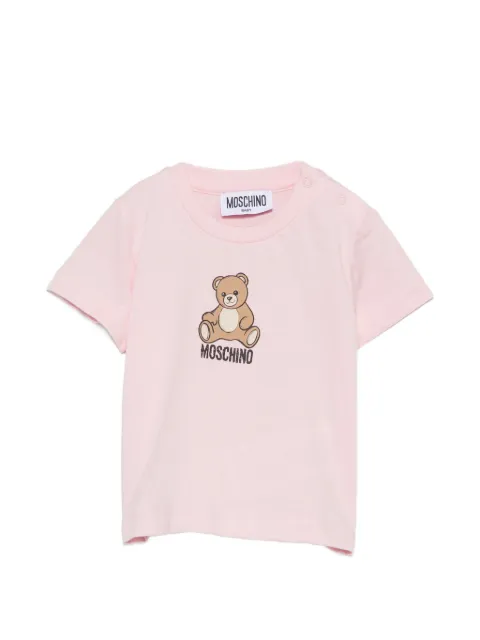 Moschino Kids T-shirt met logoprint
