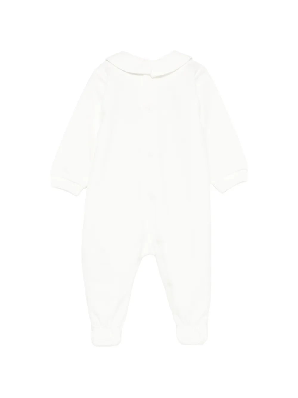Moschino Kids Katoenen pyjama met teddybeerprint Wit