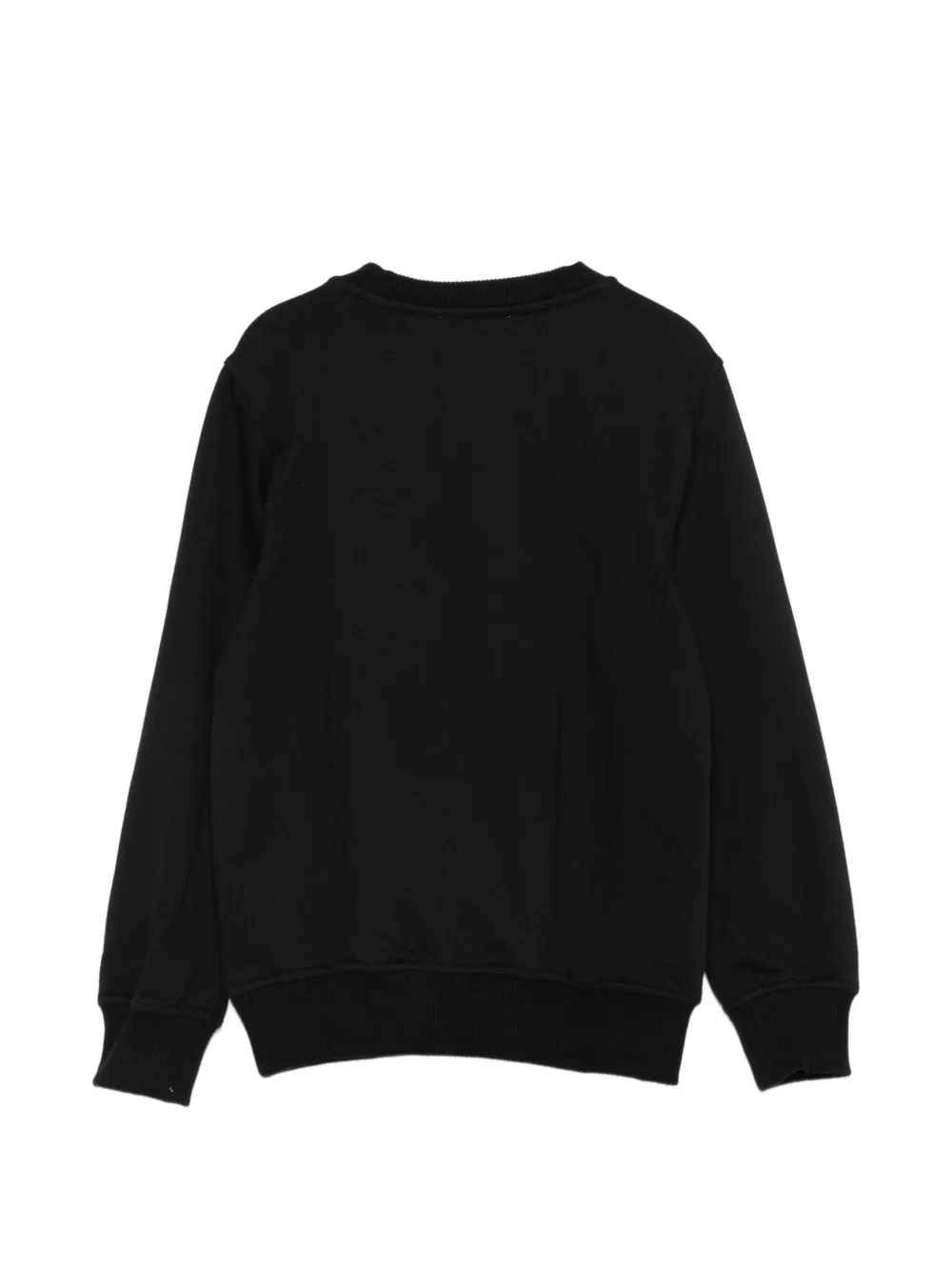 Moschino Kids Trui met logoprint Zwart