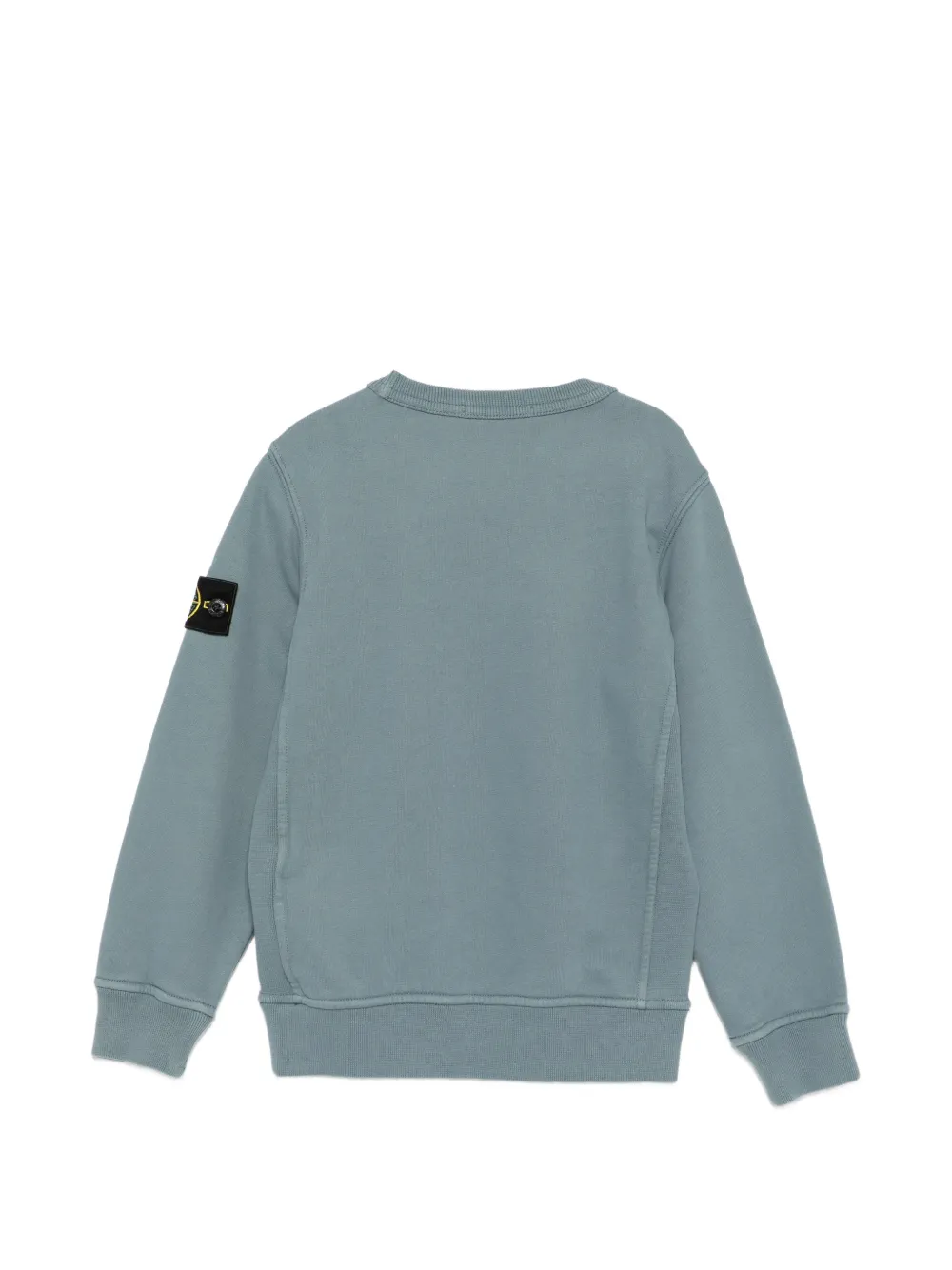 Stone Island Junior Trui met Compass-logopatch Blauw