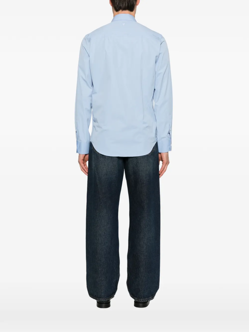 AMI Paris Overhemd met lange mouwen Blauw