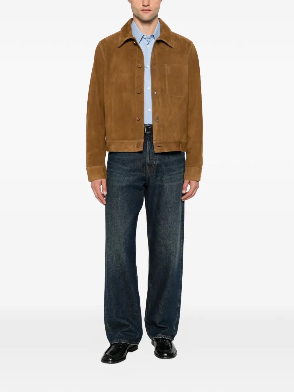 AMI Paris Overhemd met lange mouwen Blauw