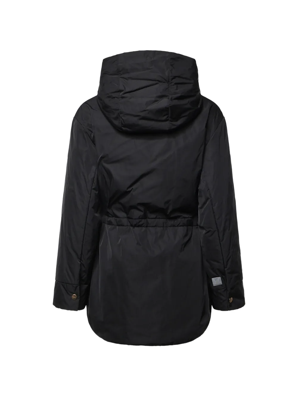 Max Mara The Cube parka met trekkoord Zwart