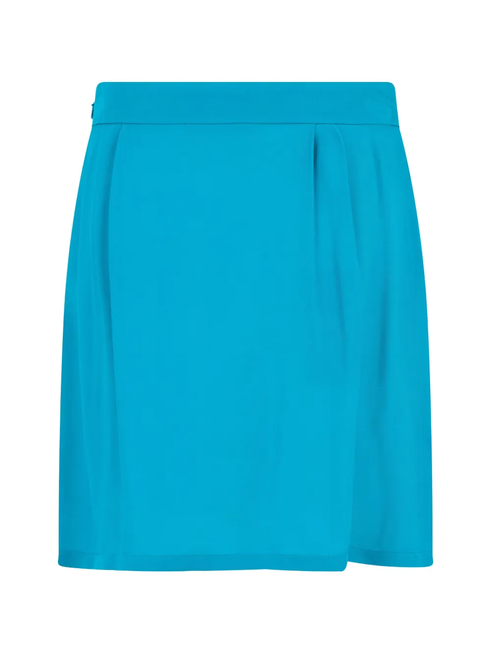 Alberta Ferretti Asymmetrische mini-plooirok Blauw