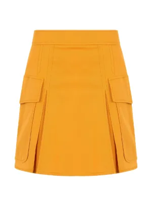 Marni プリーツ ミニスカート | イエロー | FARFETCH JP