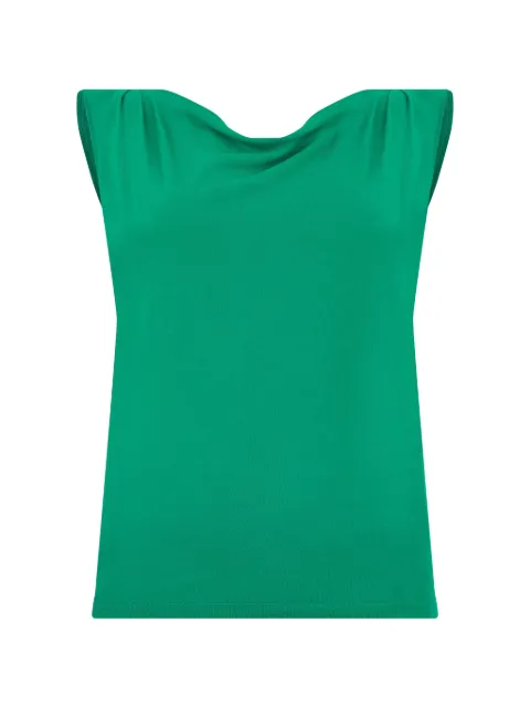 Alberta Ferretti blusa con diseño drapeado