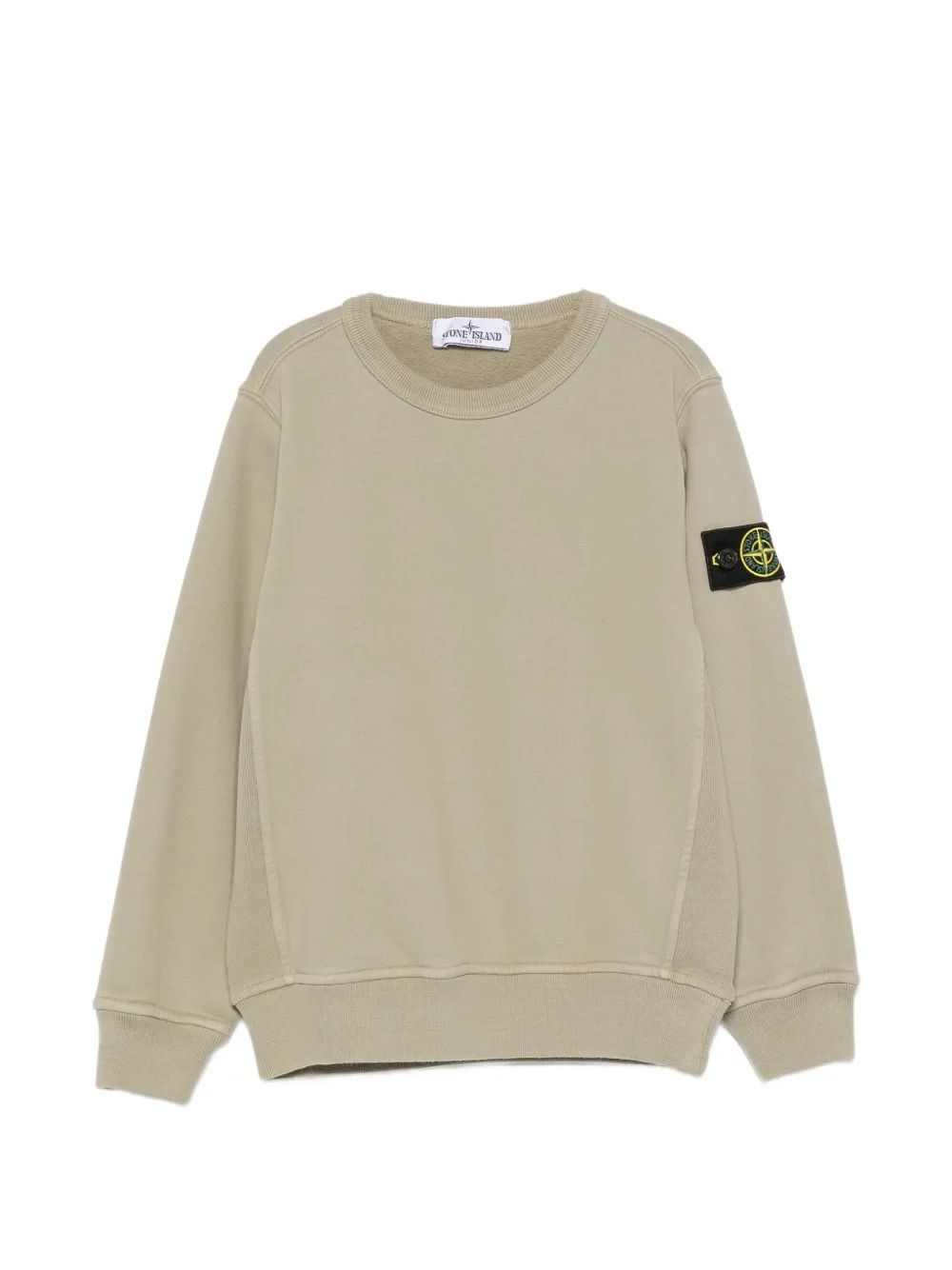 Stone Island Junior Compass-patch sweatshirt - Verde