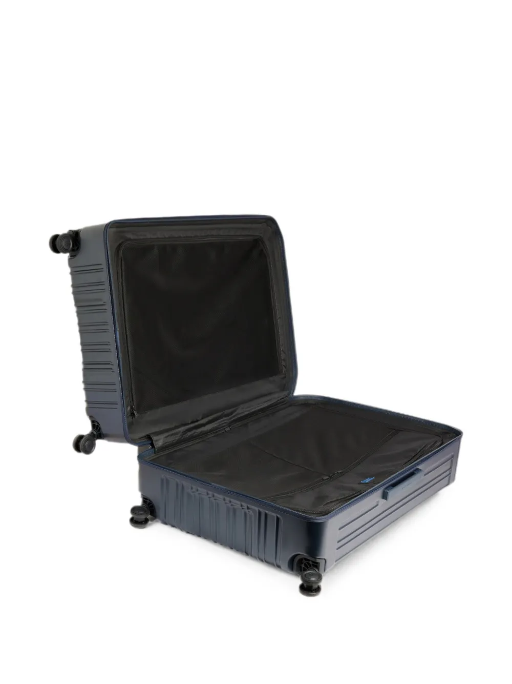 PIQUADRO Extra grote Pq-Light koffer met vier wielen Blauw