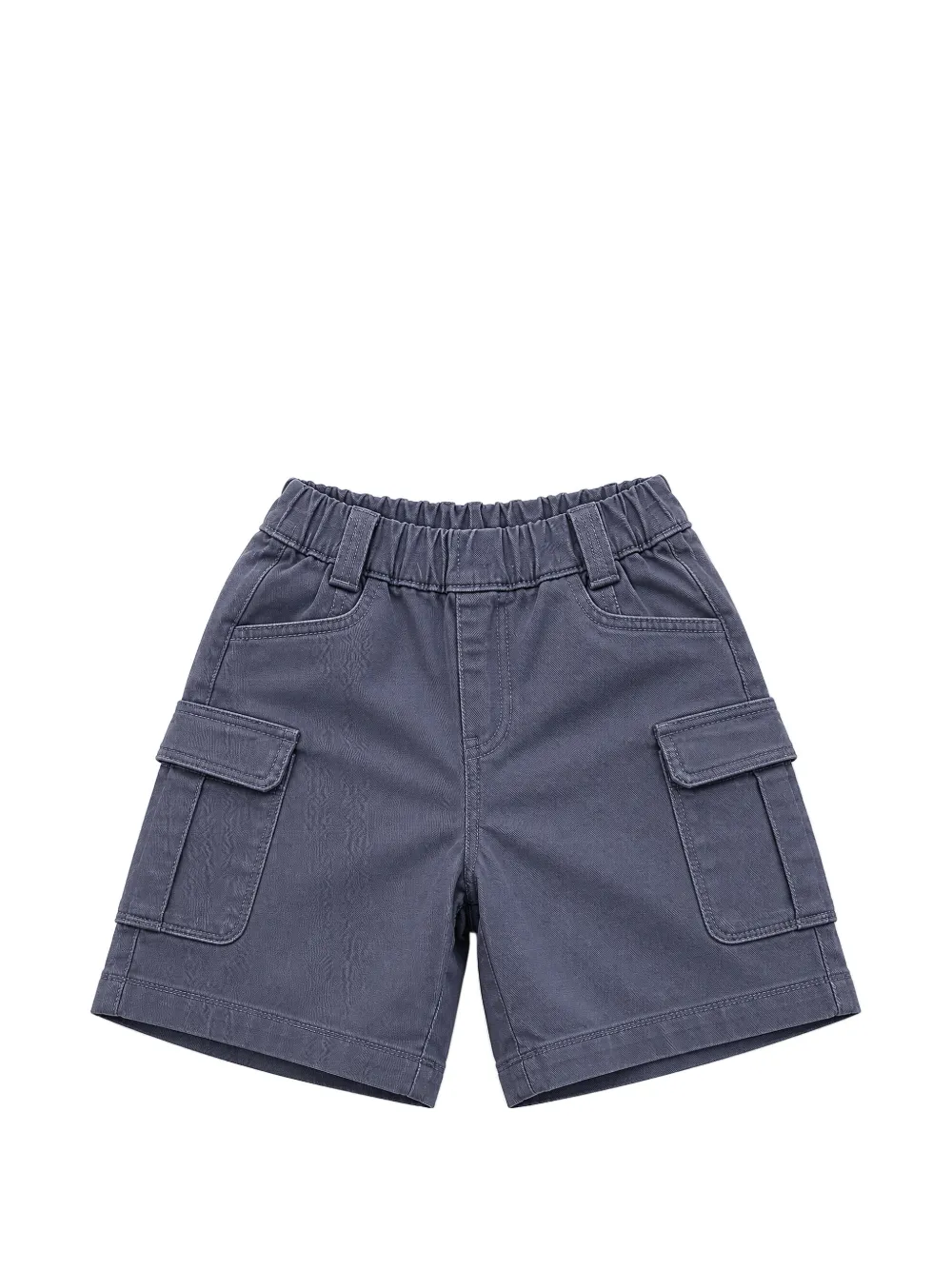 ETRO KIDS elasticated cargo shorts - Grigio