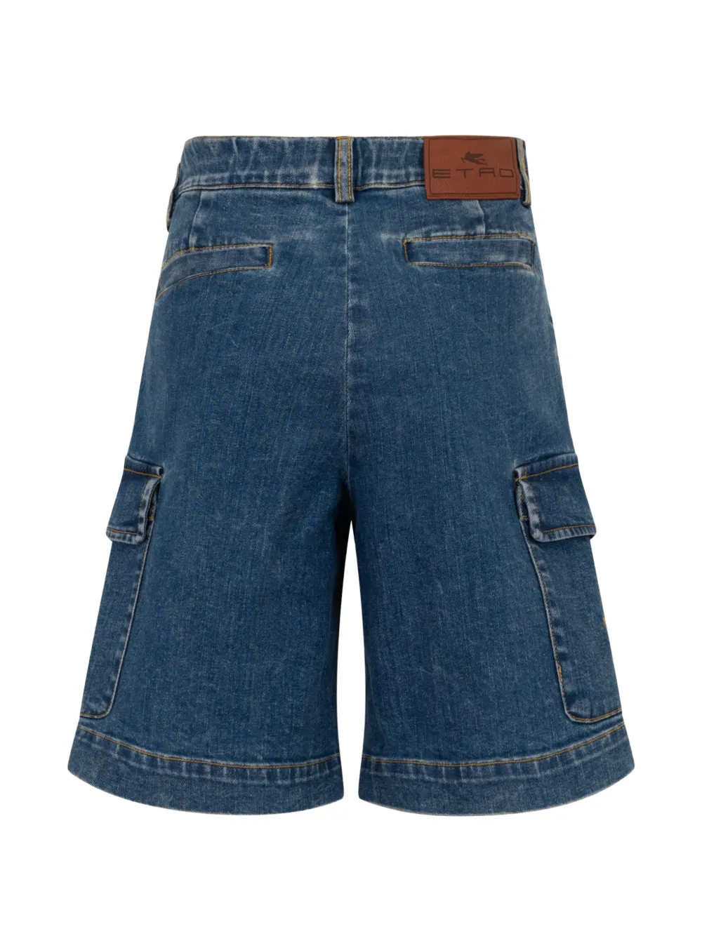 ETRO KIDS Cargo spijkershorts Blauw