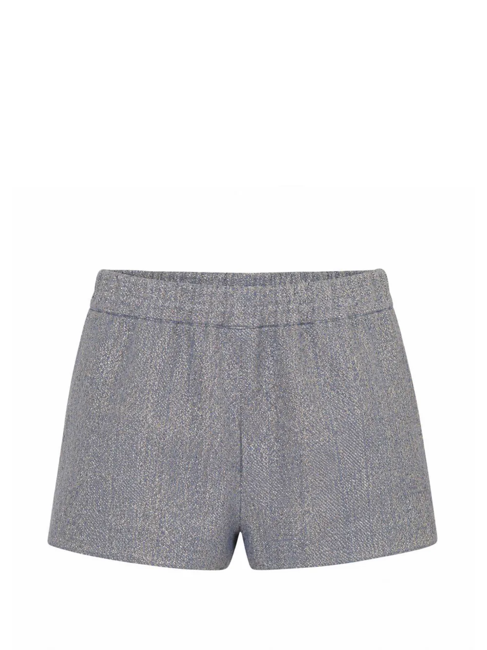 Douuod Kids laminated-effect shorts - Silber