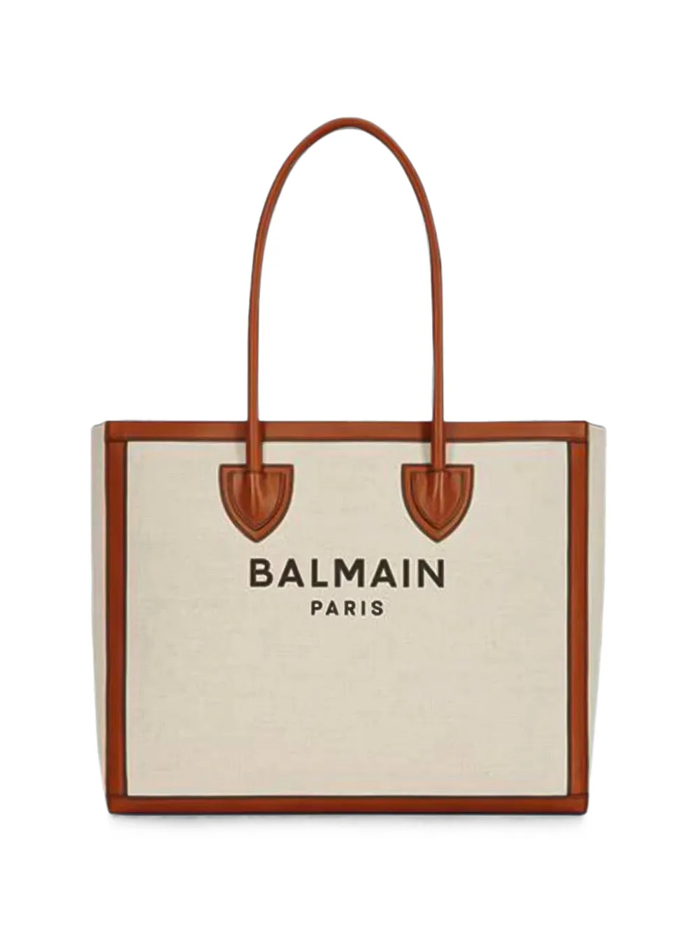 Balmain Army Shopper logo-print tote bag - Toni neutri