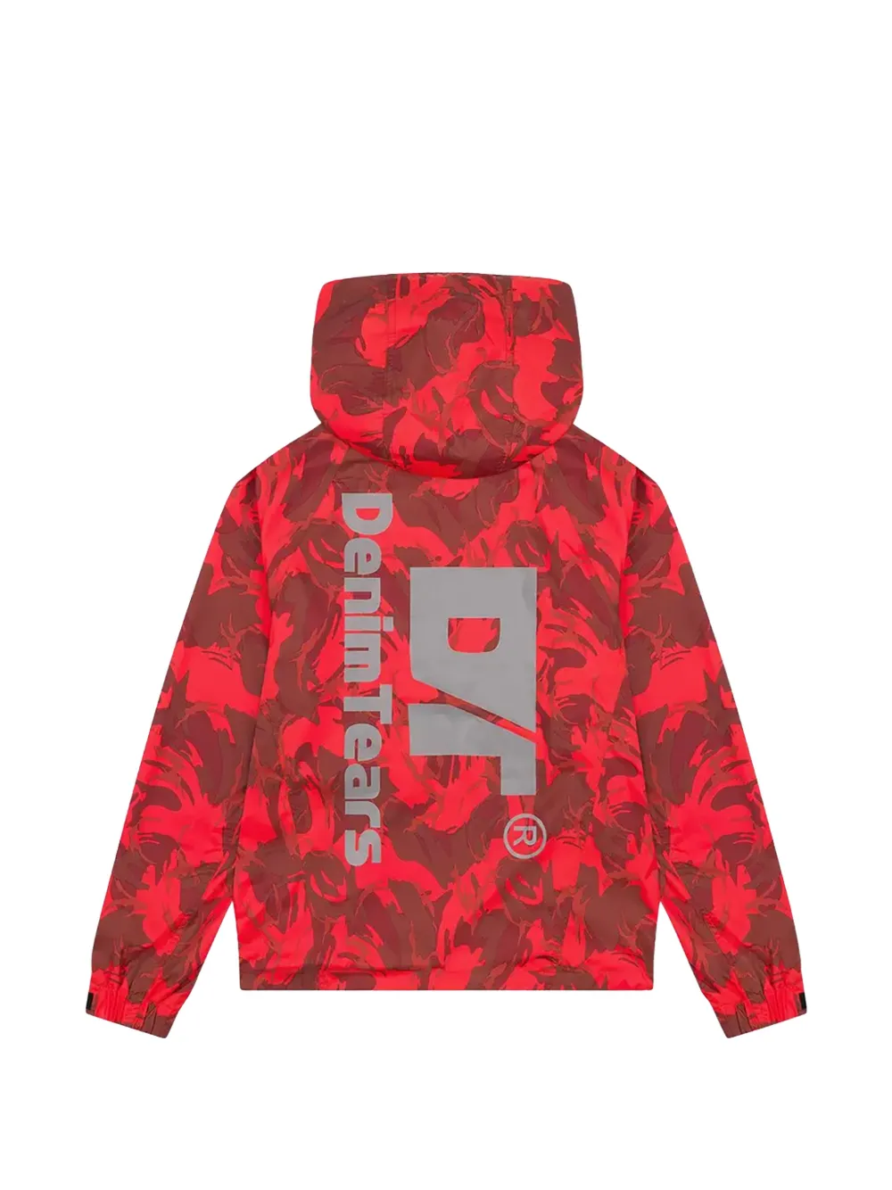 Denim Tears Jack met capuchon en print Rood