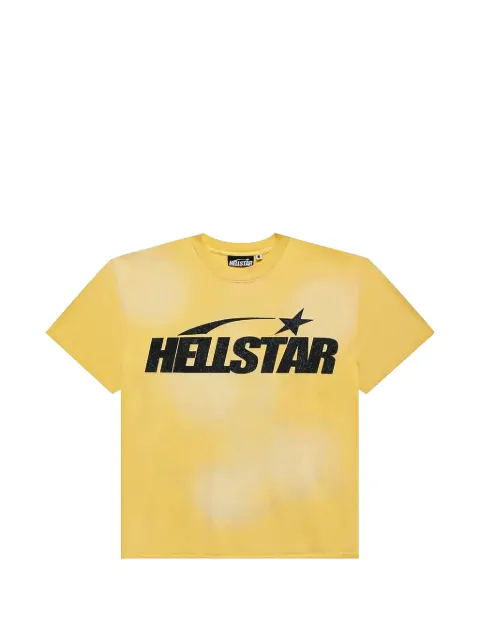 HELLSTAR glitter-logo T-shirt