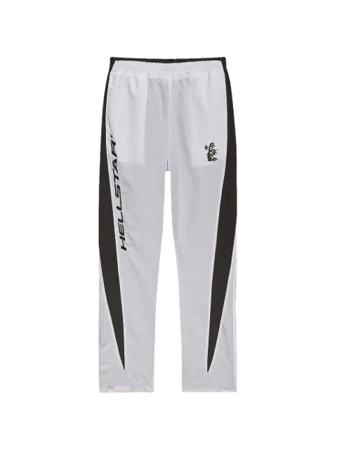 HELLSTAR logo-print panelled track pants