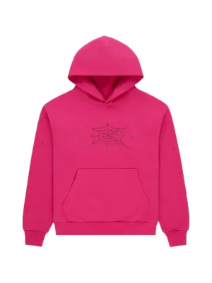 SP5DER VVS Hoodie | Pink | FARFETCH