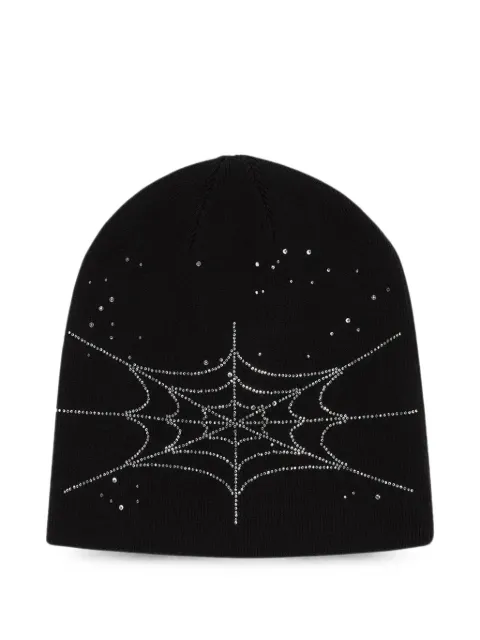 SP5DER gorro con apliques de strass
