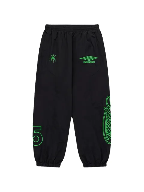 SP5DER Script Warm Up track pants