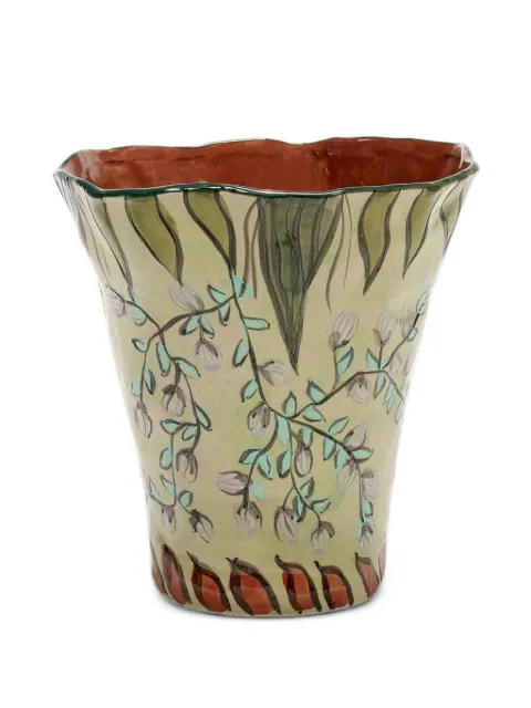 Serax Terres de Rêves floral-print ceramic vase
