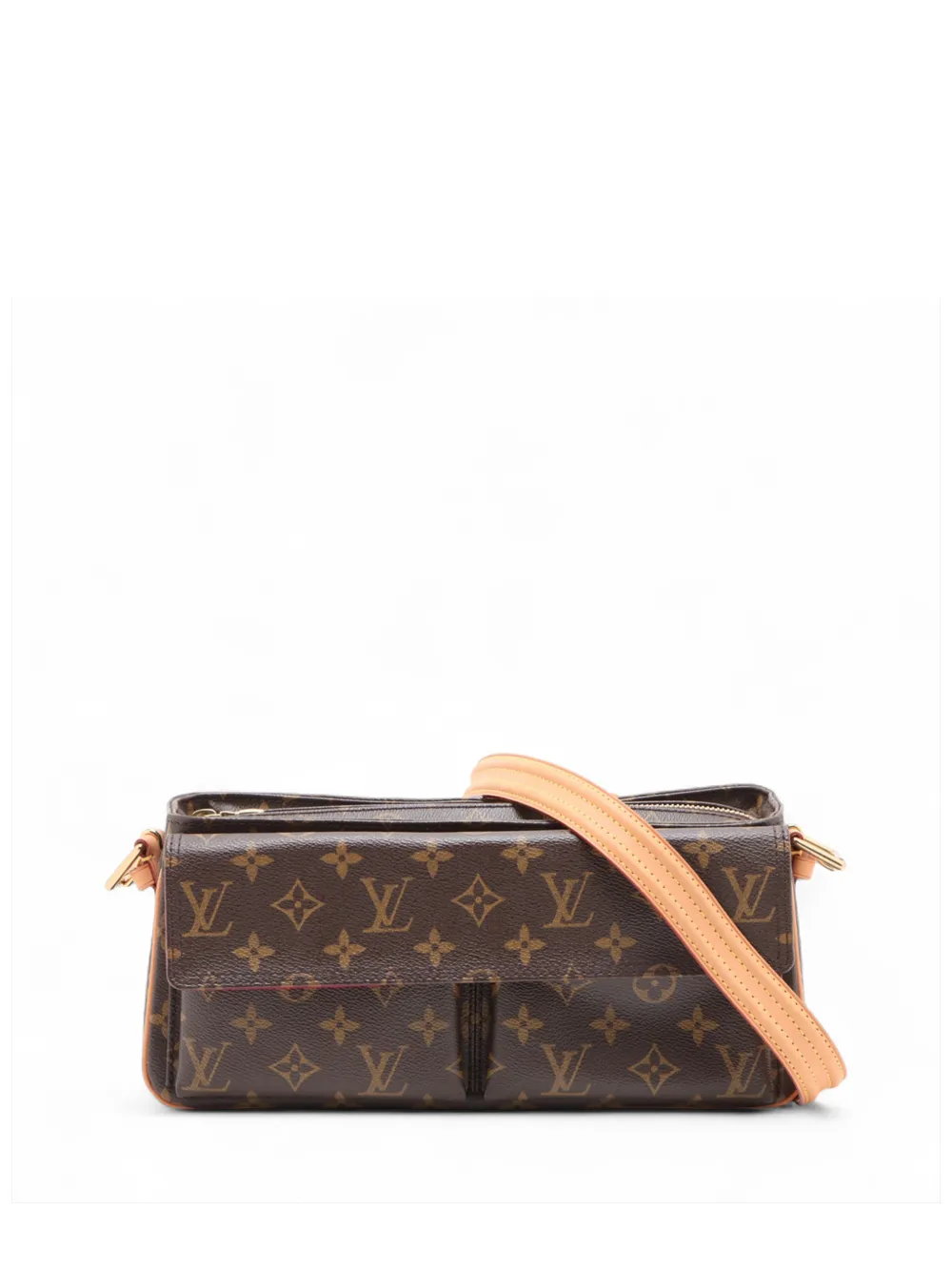 Louis Vuitton Pre-Owned Borsa a spalla Vivacité MM con monogramma 2004 - Marrone