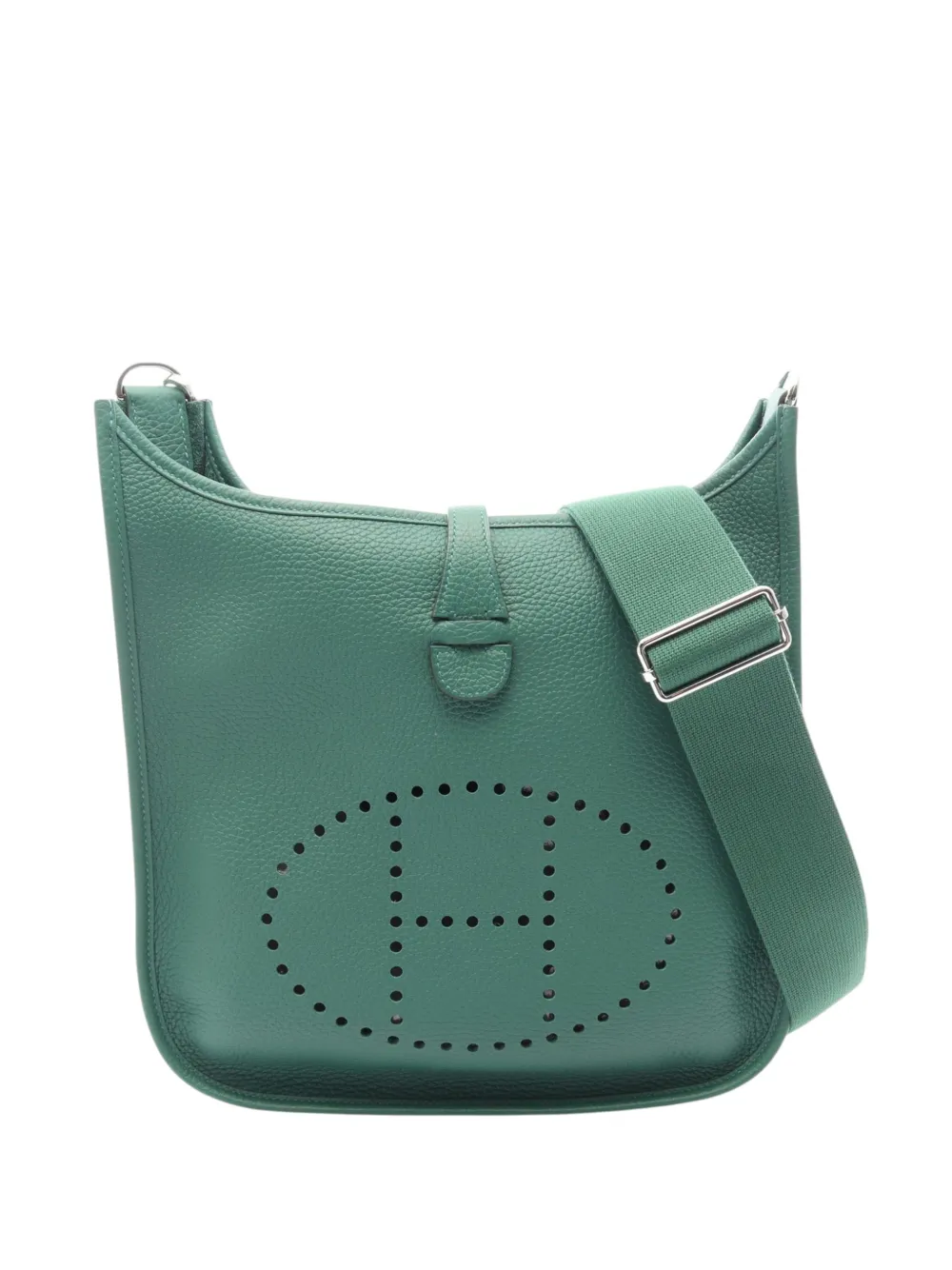 Hermès Pre-Owned Borsa a tracolla Evelyne III TPM in pelle Clemence 1951 - Verde