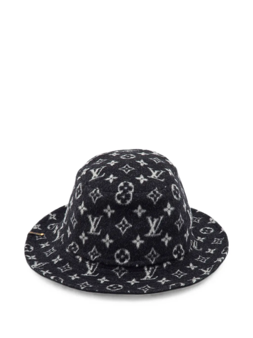 Louis Vuitton Pre-Owned Monogram bucket hat – Black