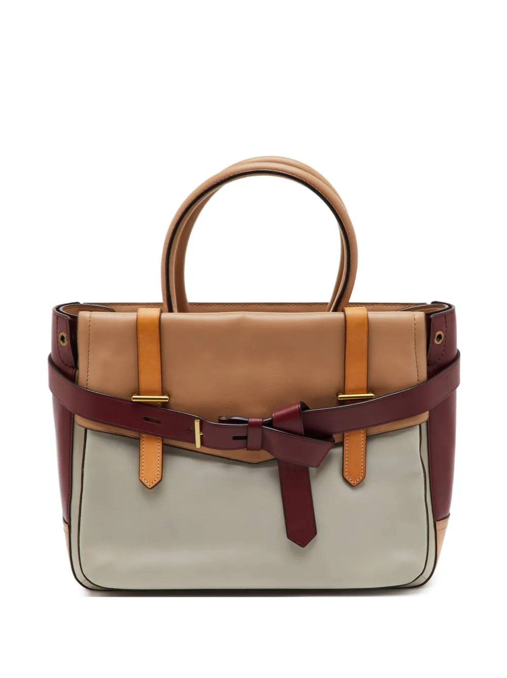 Reed Krakoff Boxer II leather tote bag - Toni neutri