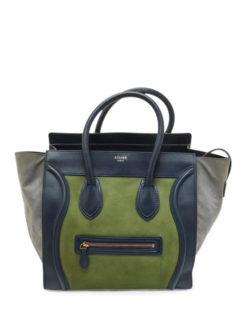 Celine Pre-Owned 2012 mini Luggage tote bag - Nero