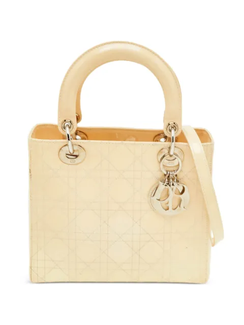 Christian Dior Pre-Owned 2007 medium Lady Dior Cannage tote bag
