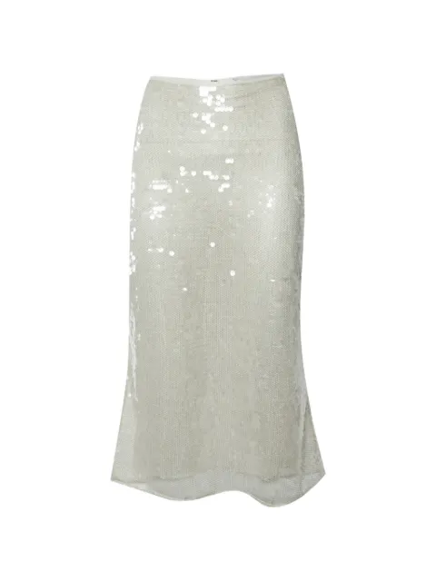 Stella McCartney Pre-Owned sequined mesh midi skirt