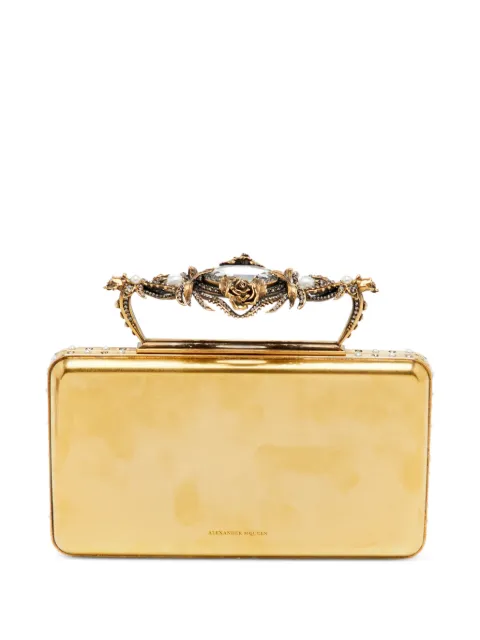 Alexander McQueen Pre-Owned jewelled clutch bag