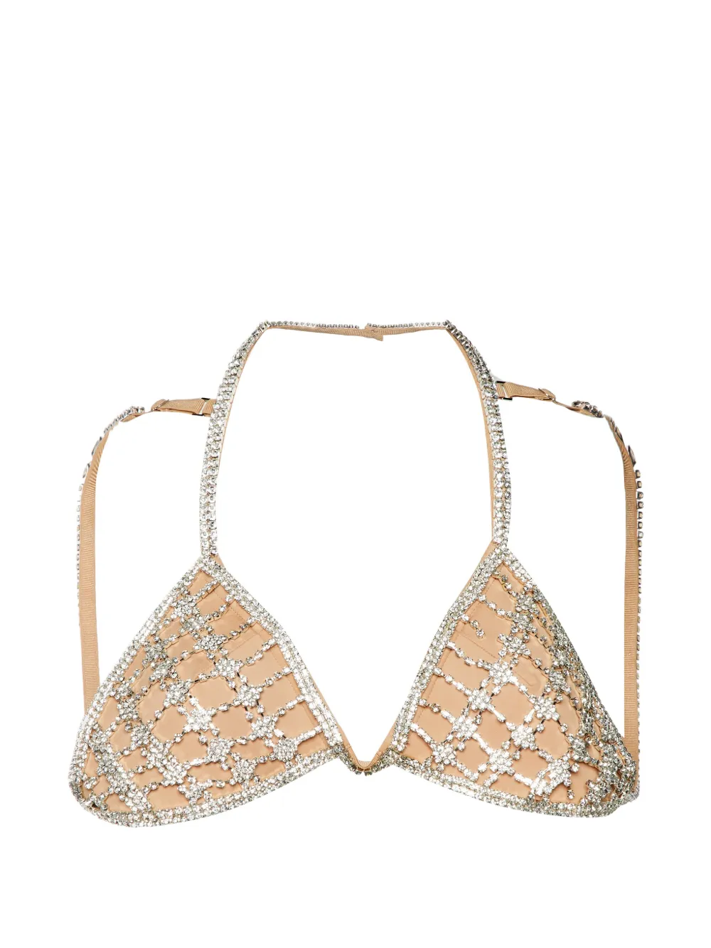 Self-Portrait Bralette con decorazione - Toni neutri