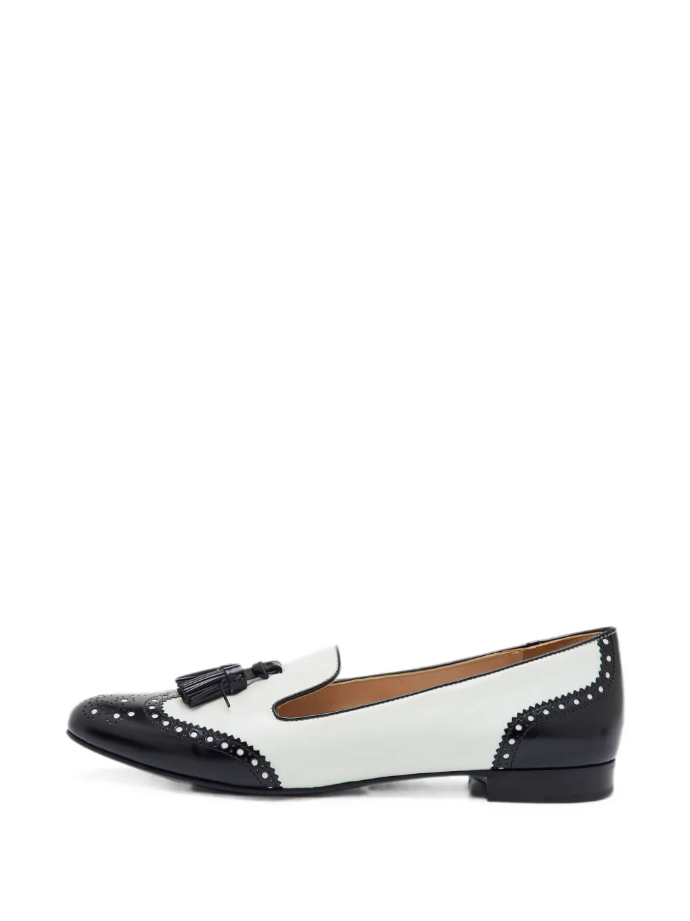 Prada Pre-Owned tassel-detail loafers - Weiß