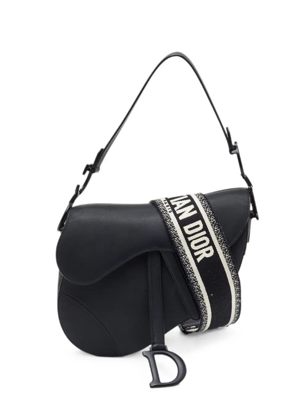 Christian Dior Pre-Owned 2020 Ultramatte Saddle Handtasche - Schwarz