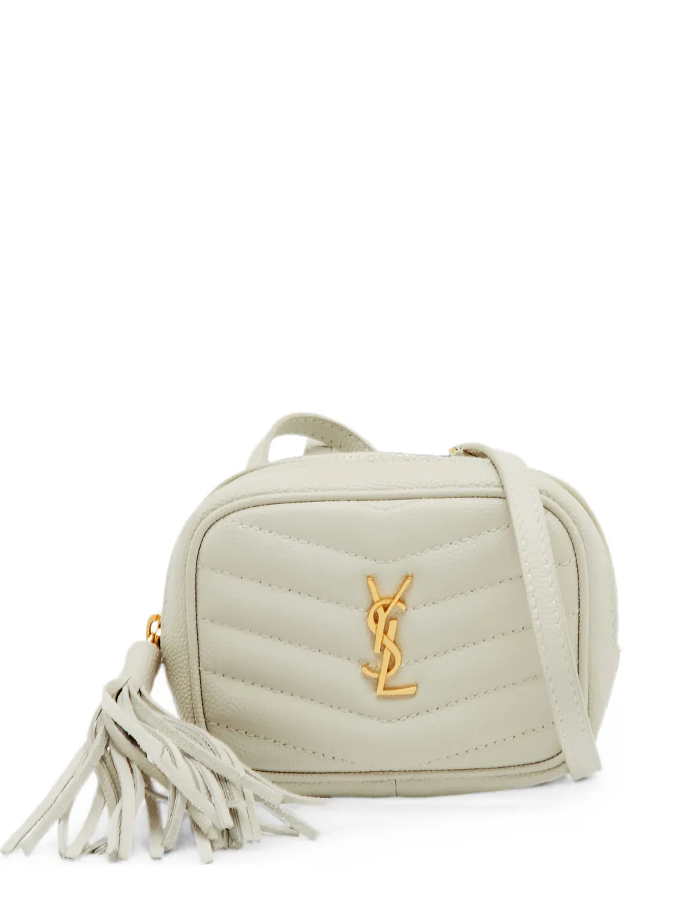 Saint Laurent Pre-Owned 2020 mini Lou camera bag - Grigio
