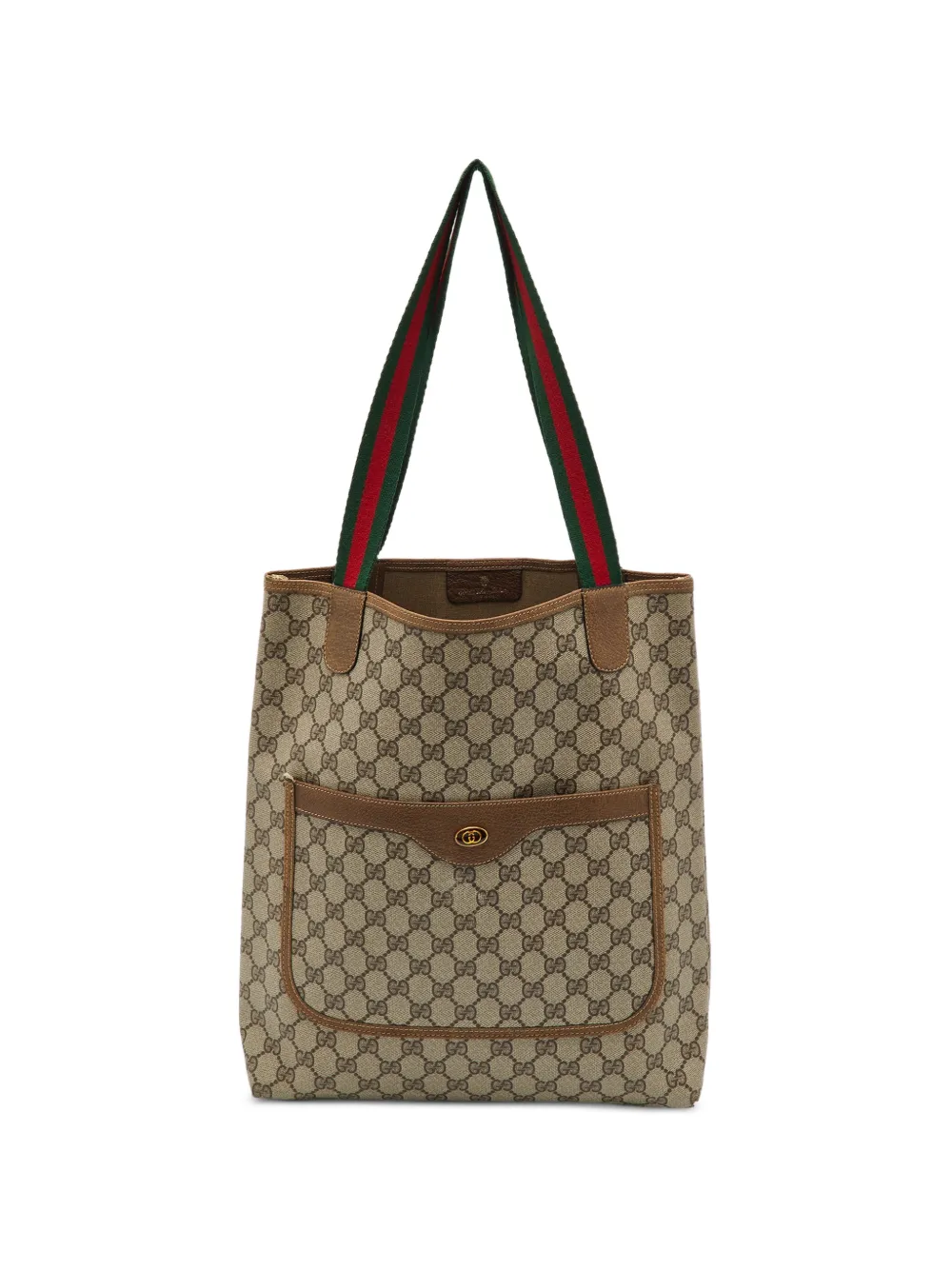 Gucci Pre-Owned GG Supreme tote bag - Nude