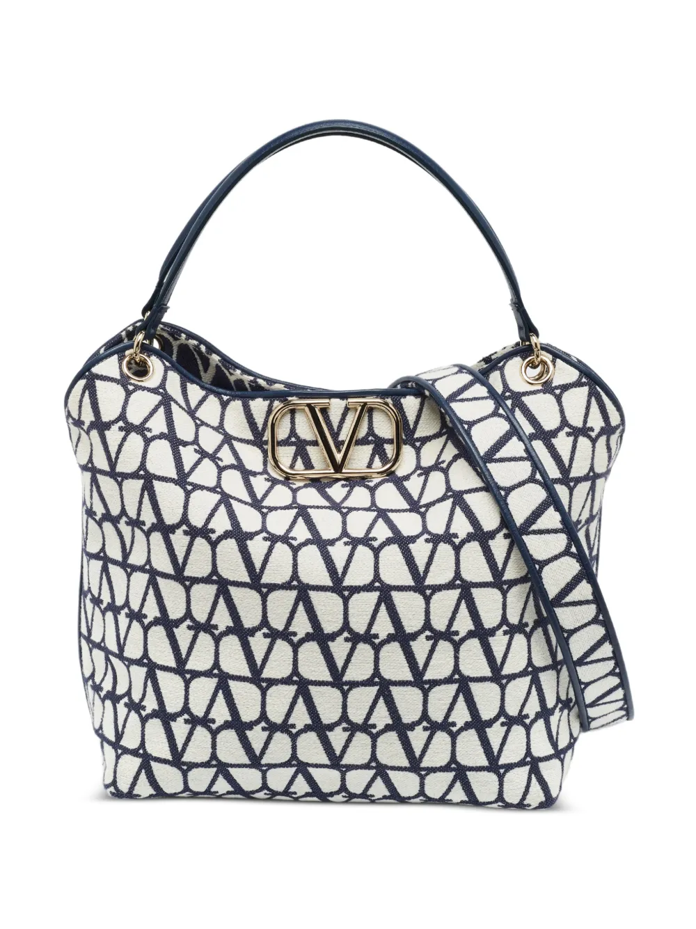 Valentino Garavani Pre-Owned Iconographe VLogo tote bag - Toni neutri