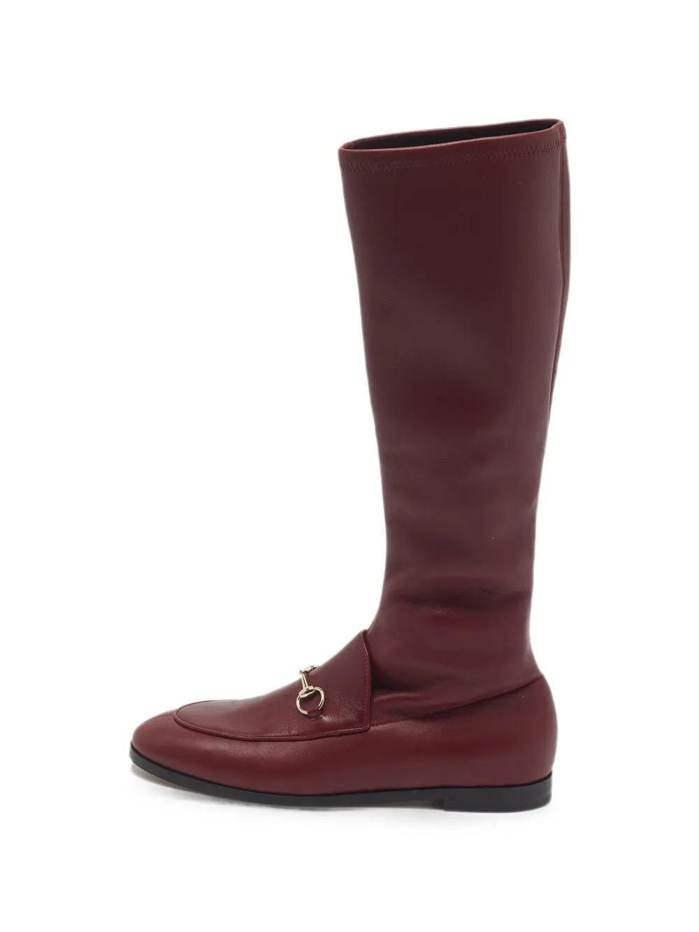Gucci Pre-Owned Jordaan leather ankle boots - Rot