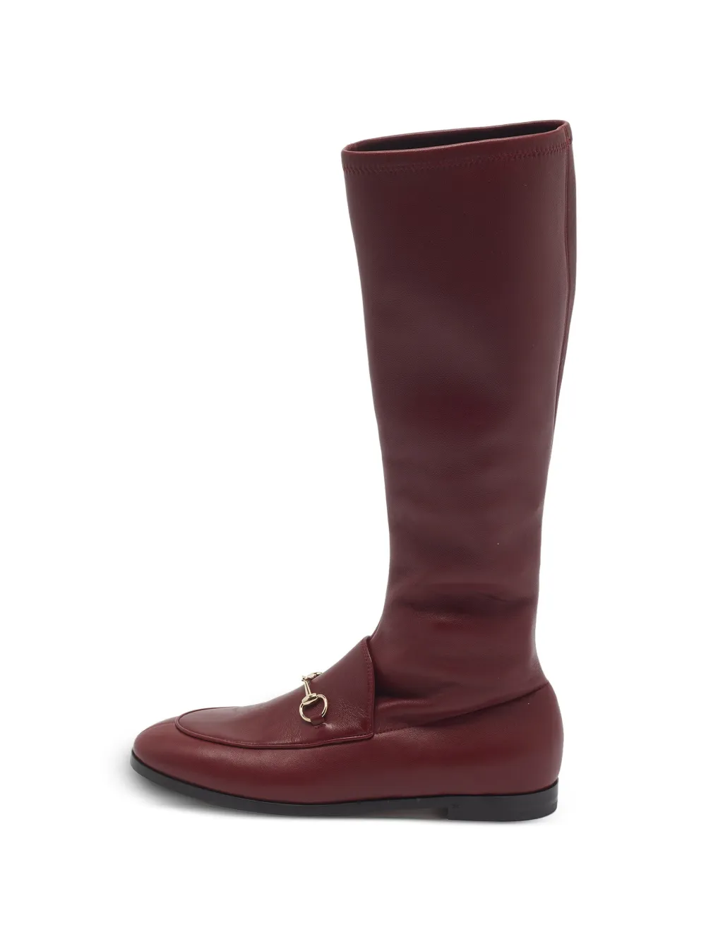 Gucci Pre-Owned Jordaan leather ankle boots - Rot