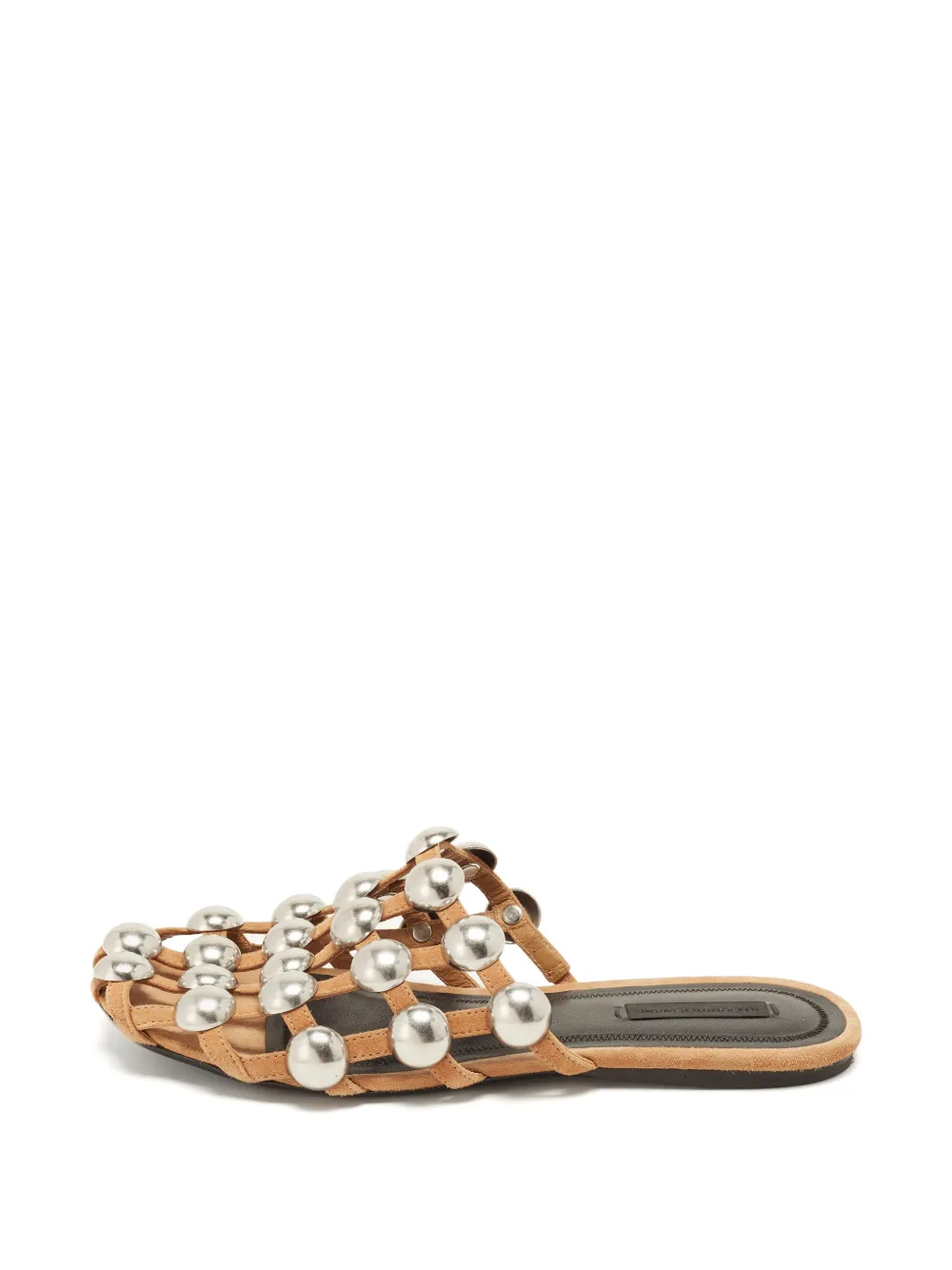 Alexander Wang Amelia studded mules - Neutrals