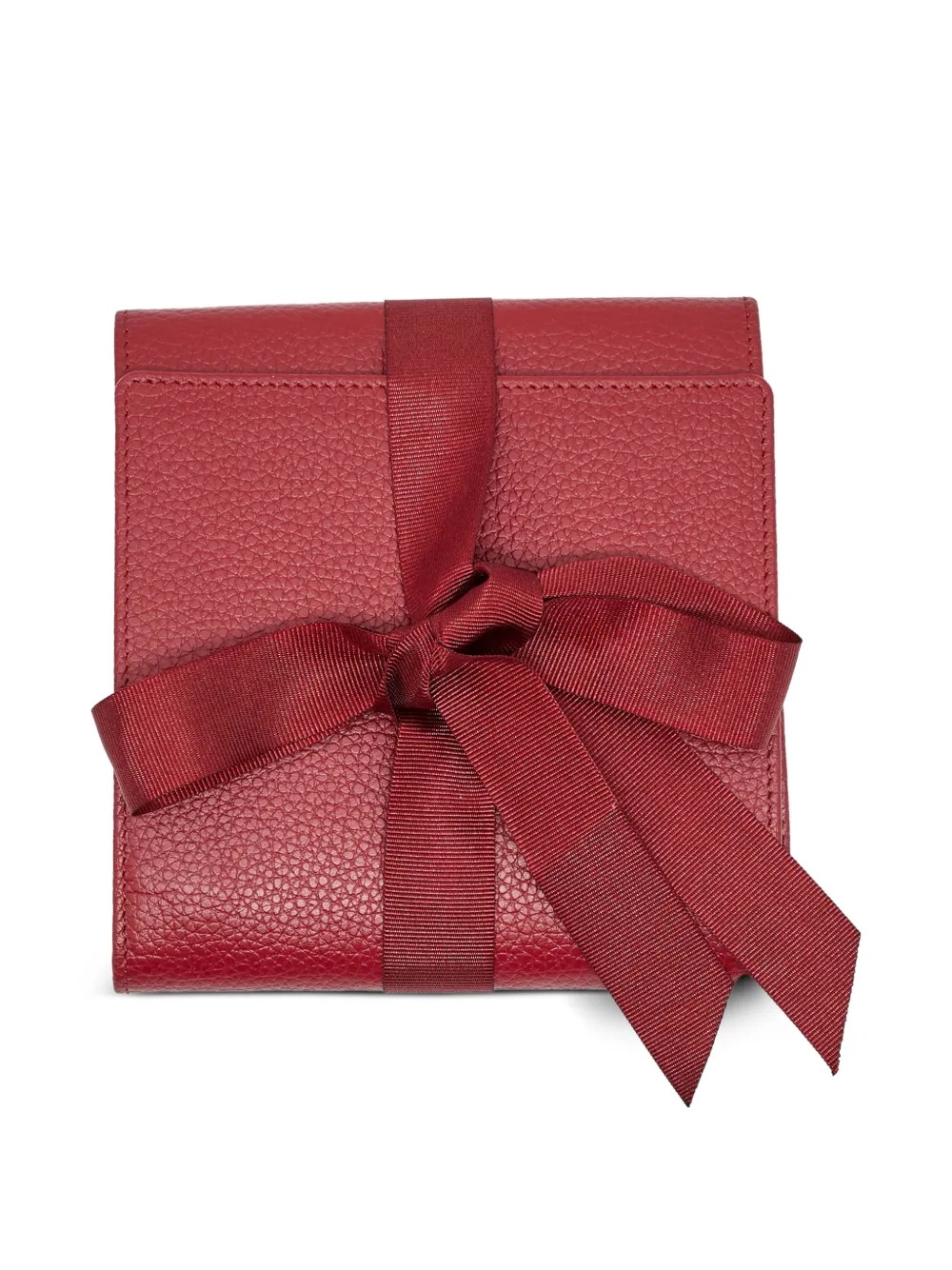 Cartier grained leather travel pouch - Rosso