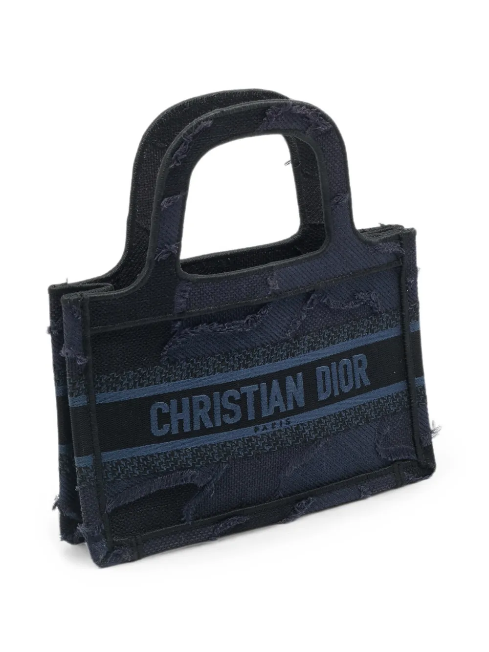 Dior Pre-owned 2019 Mini Book Tote Bag in Blue, view 3