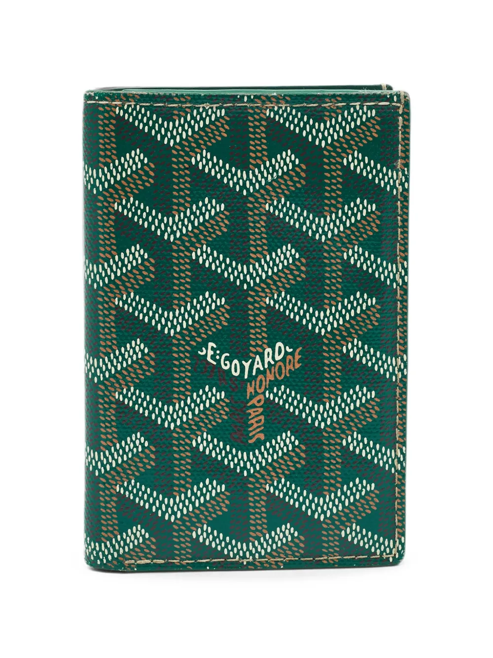 Goyard Pre-Owned 2023 Saint Pierre Goyardine cardholder - Verde