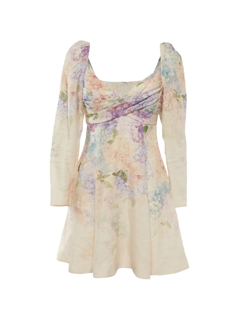 ZIMMERMANN Dawning Minikleid mit Blumenprint - Nude