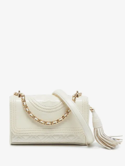 Tory Burch bolsa crossbody Fleming Micro capitonada
