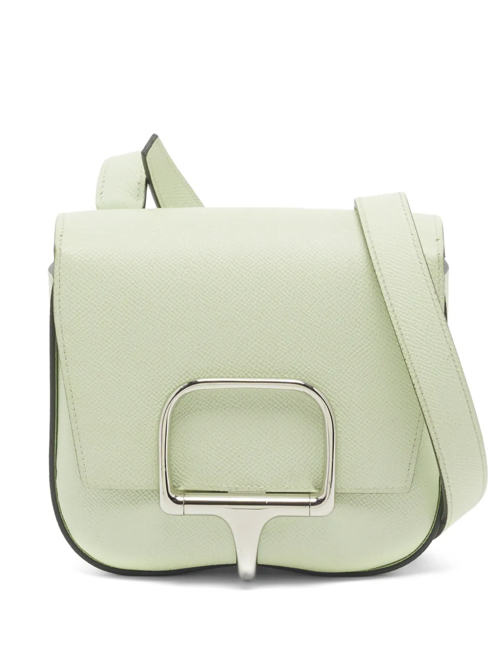 Hermès Pre-Owned 2023 mini Della Cavalleria leather cross body bag - Grün